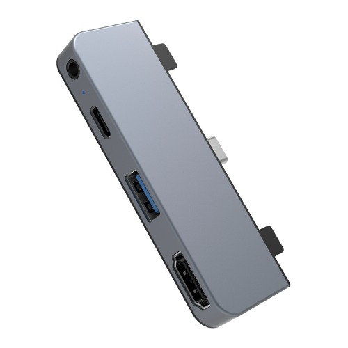 [HD319E-GRY] 하이퍼 드라이브 4 IN 1 USB-C (iPad Pro/Air) (그레이)