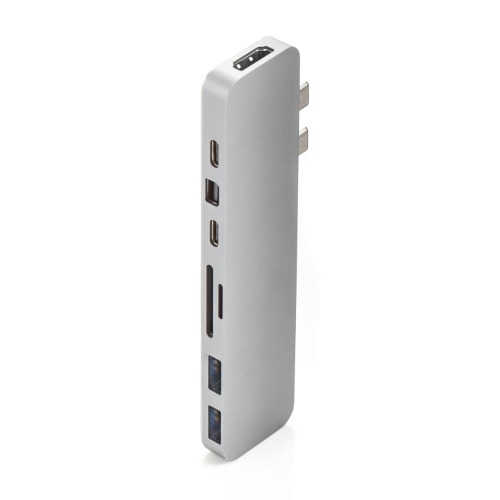 [GN28D-GRY] 하이퍼 드라이버 프로 8 IN 1  USB-C 허브 (그레이)