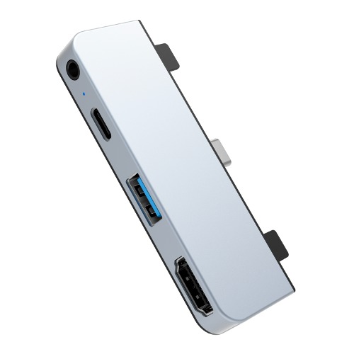 [HD319E-SIL] 하이퍼 드라이브 4 IN 1 USB-C (iPad Pro/Air) (실버)